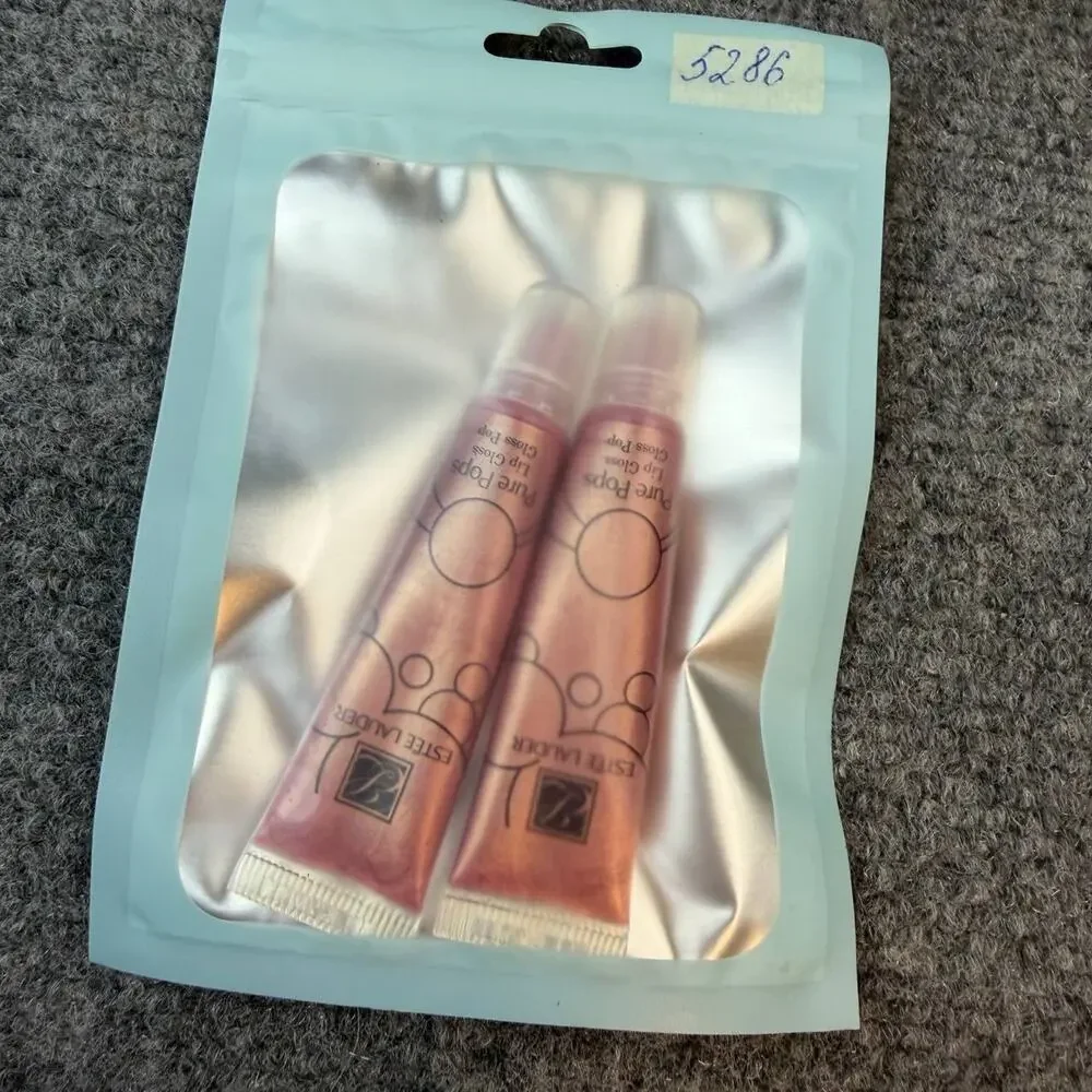 Estée Lauder VTG Pure Pops Gloss 1015 Caramel Apple 2x0.27oz Discontinued TRAVEL